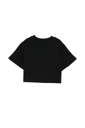 t-shirt in cotone nero BALMAIN PARIS KIDS | BY4A01Z3183930BC